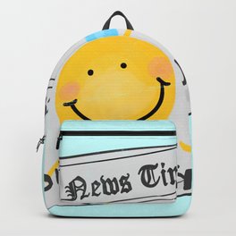 GOOD NEWS YOU WOKE UP TODAY Backpack | Motivation, Good Friday, Monday Motivation, Blessing, Drawing, You Woke Up, News, Good News, Digital, Sunshine 
