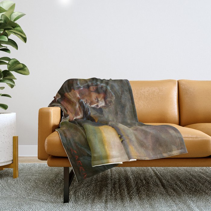 Ian Malcolm From Chaos Throw Blanket By John Larriva Society6