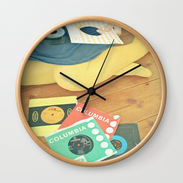 Vinyl Wall Clock