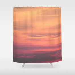 PINK DESERT SUNSET Shower Curtain