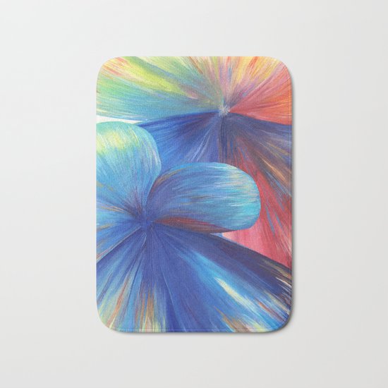 Flowers are Love Bath Mat