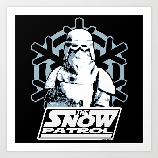 Snow Patrol Art Print