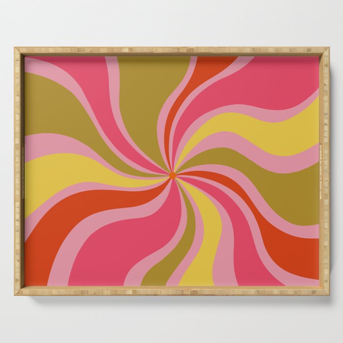Candy Swirl Serving Tray