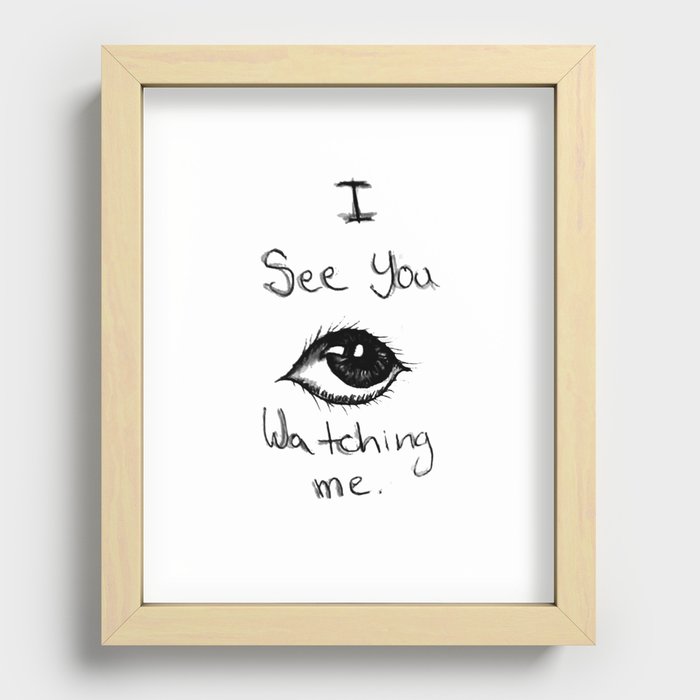 I see you watching me Poster by GypsumRothSpyder Society6