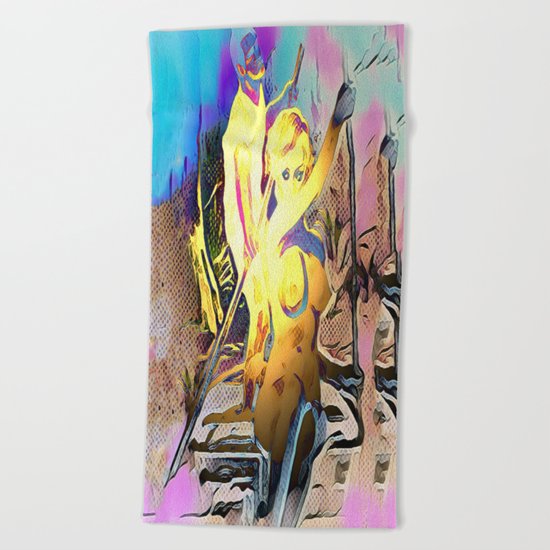 Someday Comes Beach Towel