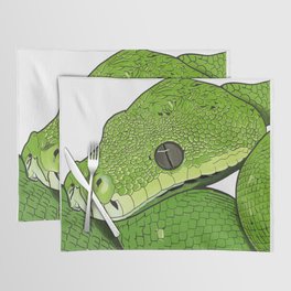 Green snake Placemat