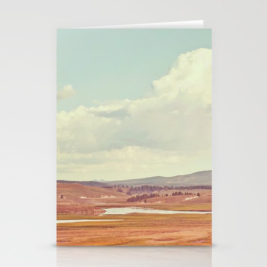 Summer Landscape Stationery Cards