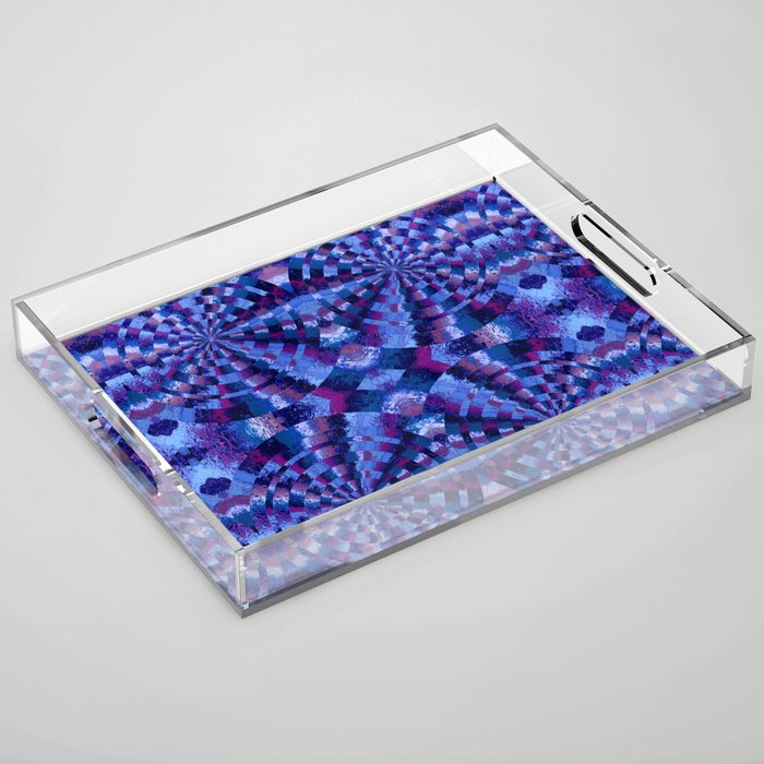 Hypnotic Purple Acrylic Tray