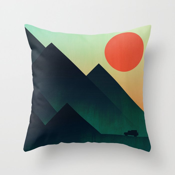 World to see Throw Pillow