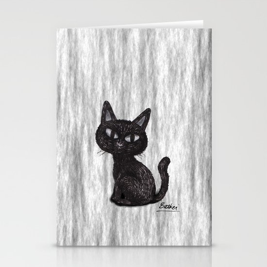 BLACK CAT 2 Stationery Cards