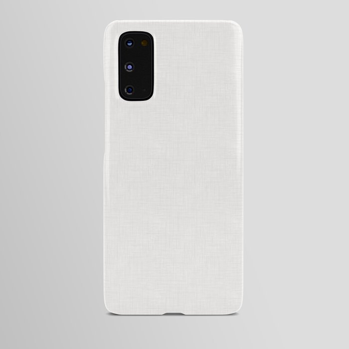 Textured white Android Case