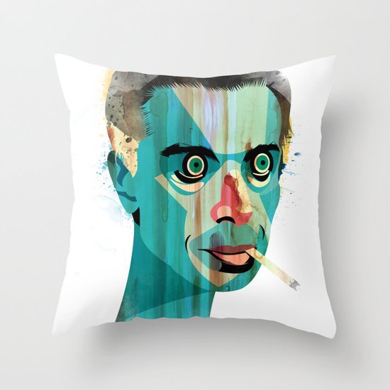 Smoker Throw Pillow