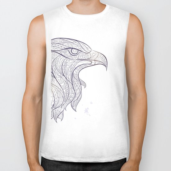 Ethnic Eagle Biker Tank