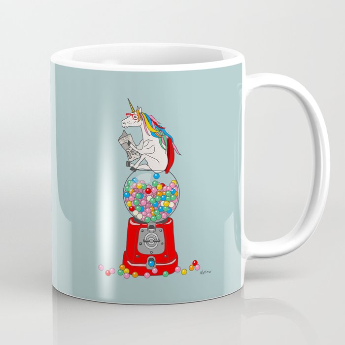 Unicorn Gumball Poop Coffee Mug