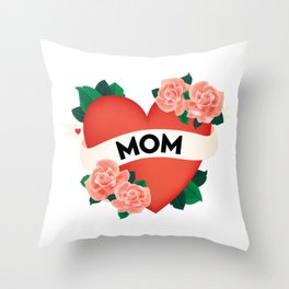 Mama Love Throw Pillow
