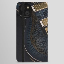 Celestial Electric Guitar iPhone Wallet Case
