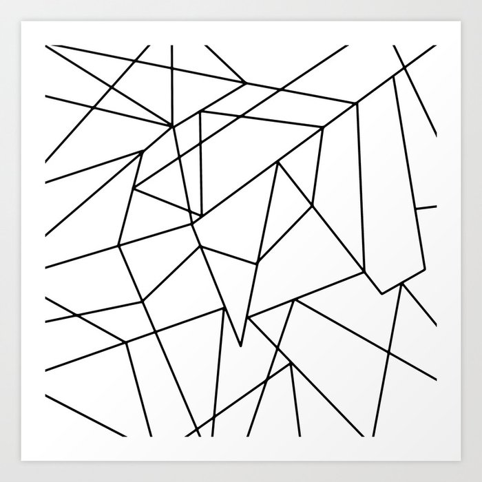 simple black and white geometric patterns