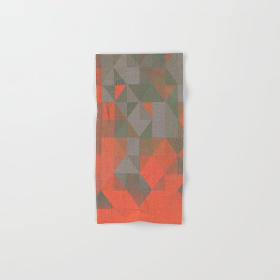 Faceted Vibes Hand & Bath Towel
