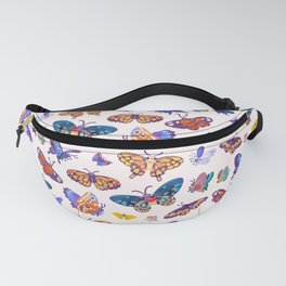Butterflies Day - bright Fanny Pack