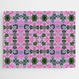 PATTERN "LILY ELODIE" SQUARE Jigsaw Puzzle
