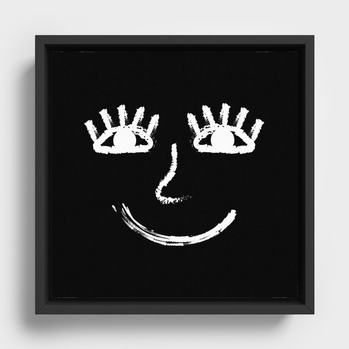 Smile Always Framed Canvas