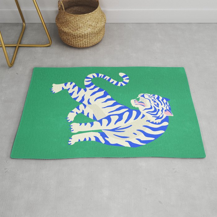 The Roar: White Tiger Edition Rug