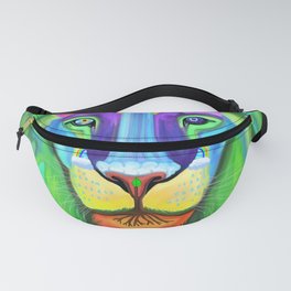 Psychedelic Nature of the Lion  Fanny Pack