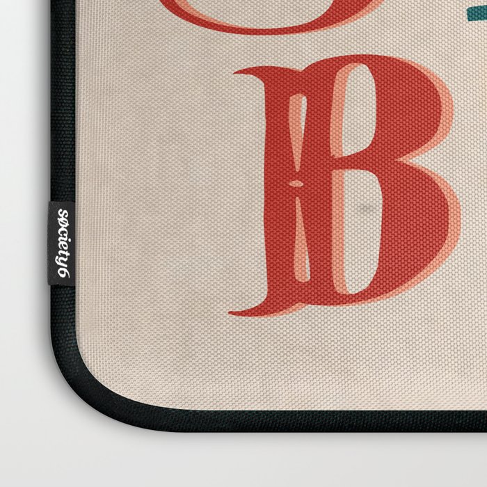 Fortune Favors The Bold Inspirational Short Quote Laptop Sleeve By
