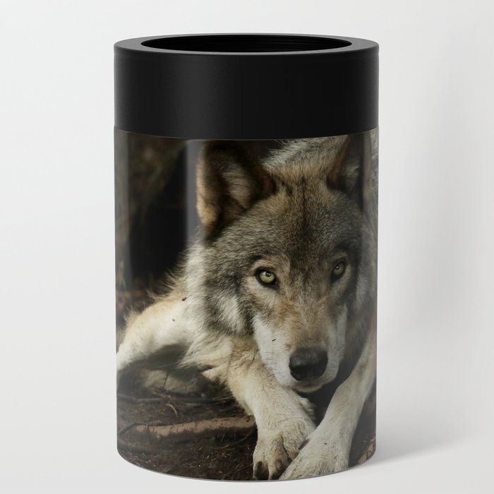 Intense Timber Wolf Can Cooler