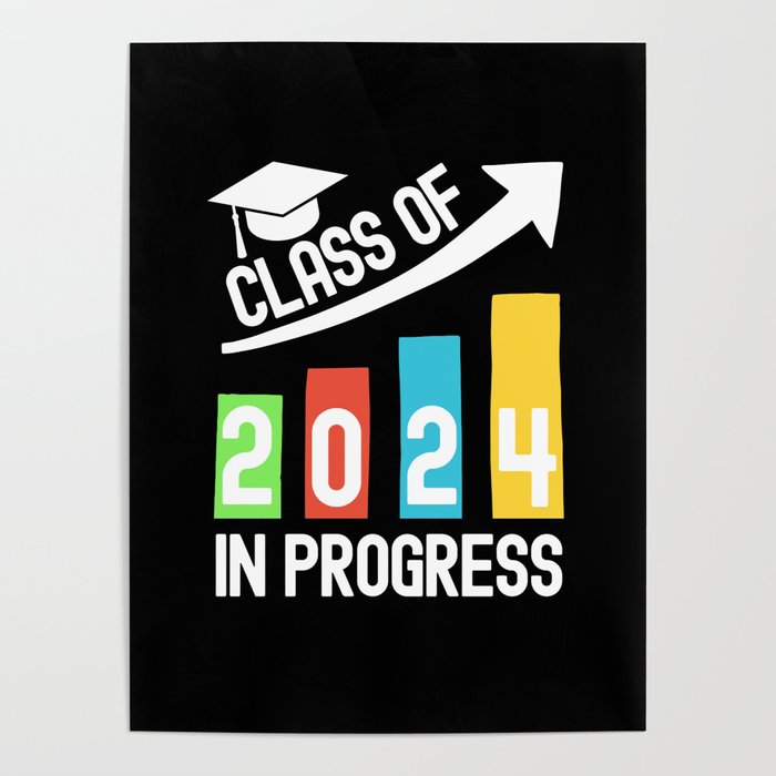 Back To School Senior Class Of 2024 Poster