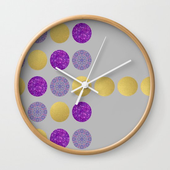 Dot, Dot, Dot Wall Clock