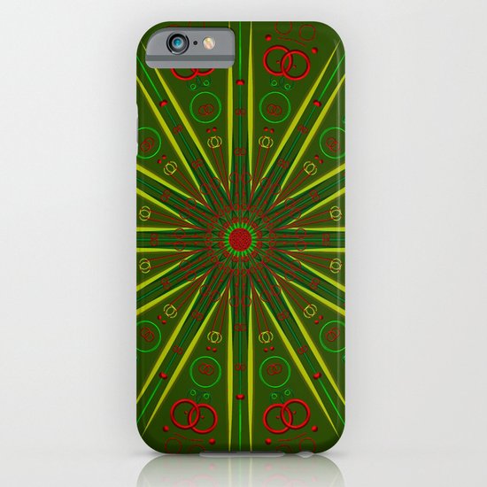 Greens and Reds iPhone & iPod Case