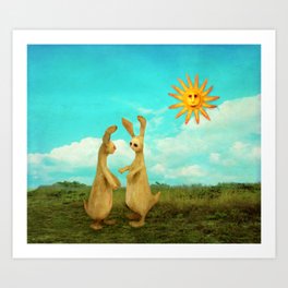 A Bobby and Dippity Day Art Print