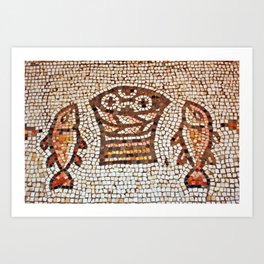 Fishes & Loaves Israel Travel Photography Art Print