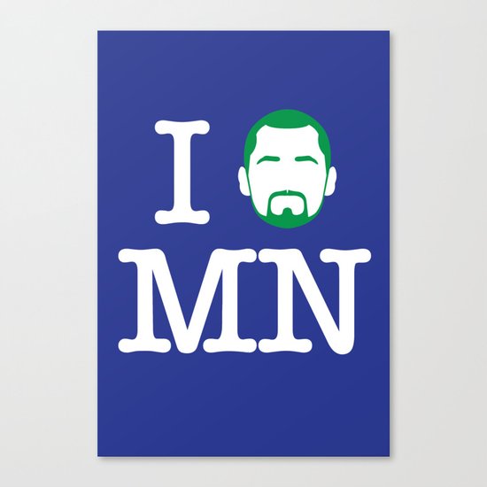 I (Kevin) Love MN! Canvas Print