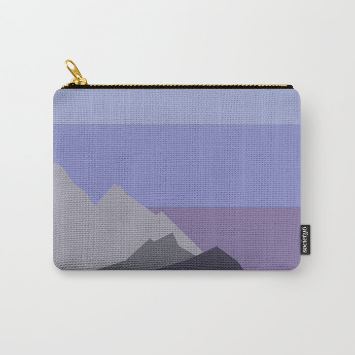 Mountains at Sunset Carry-All Pouch