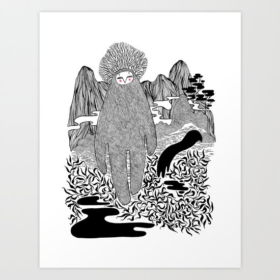 Cudak górski Art Print