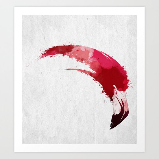 Flamingo Art Print