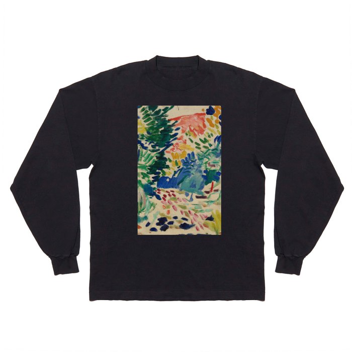 Landscape at Collioure - Henri Matisse - Exhibition Poster Long Sleeve T Shirt