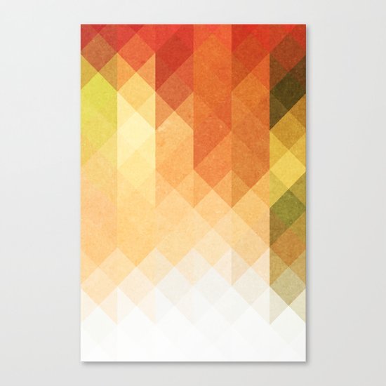 Three Way Retro Canvas Print