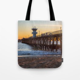 Seal Beach Sunset Tote Bag