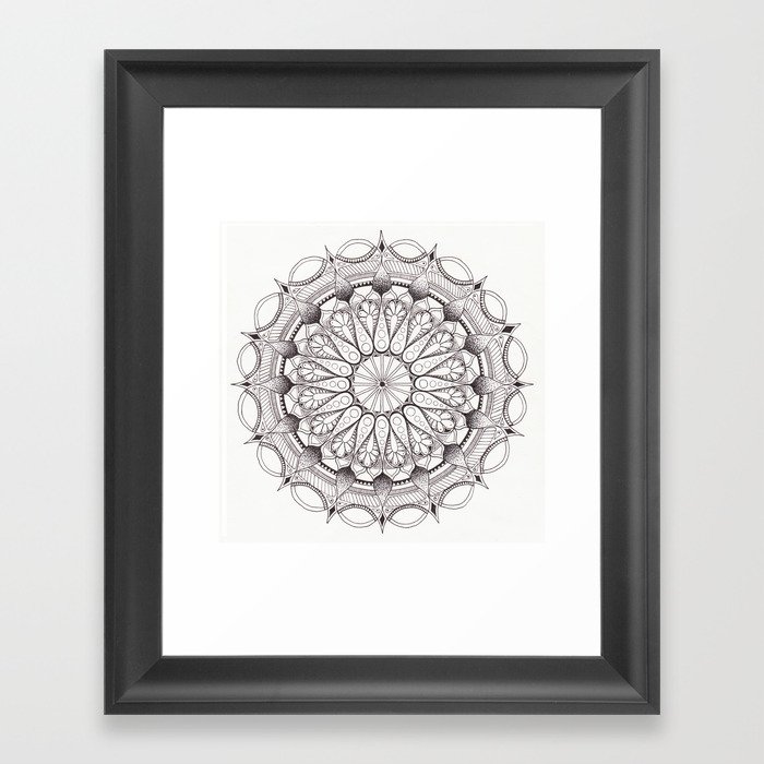 Mandala #1 Framed Art Print