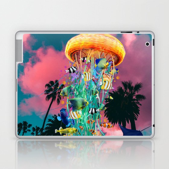 Electric Jellyfish In California Laptop & iPad Skin