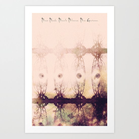 ALLOW THE DIVINE HELP Art Print
