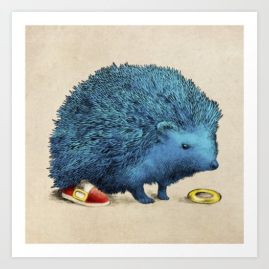 Sonic Art Print