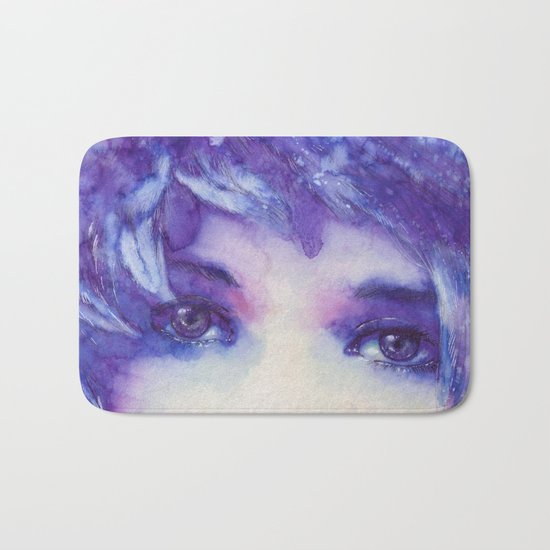 See behind your eyes Bath Mat