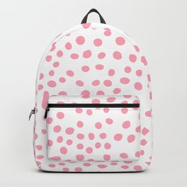 Hot Pink doodle dots Backpack