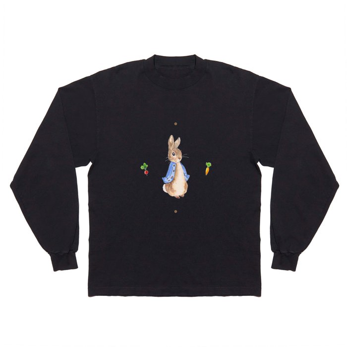 Peter Rabbit Pattern Long Sleeve T Shirt