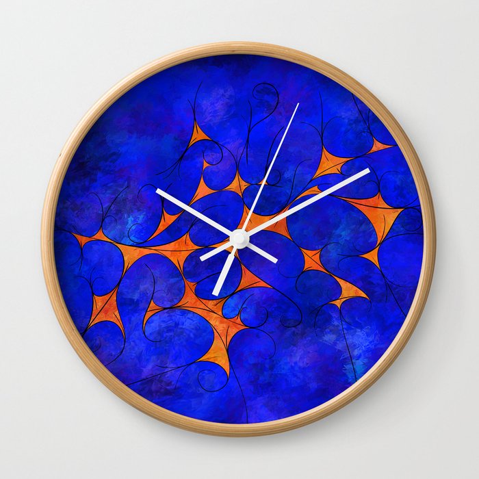 Ranagrossi - curved fantasy Wall Clock