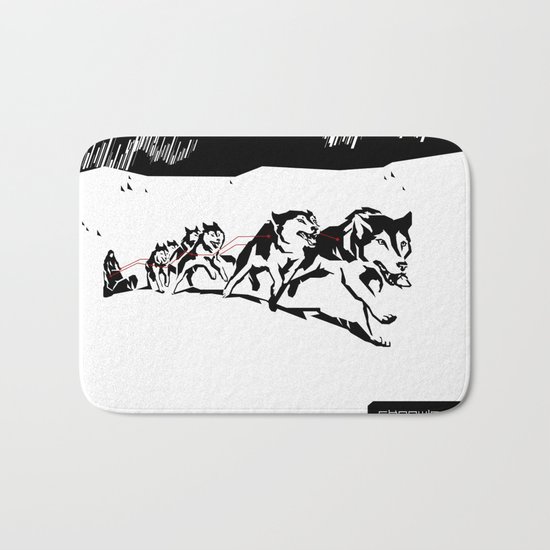 sknowledge // (husky team) Bath Mat